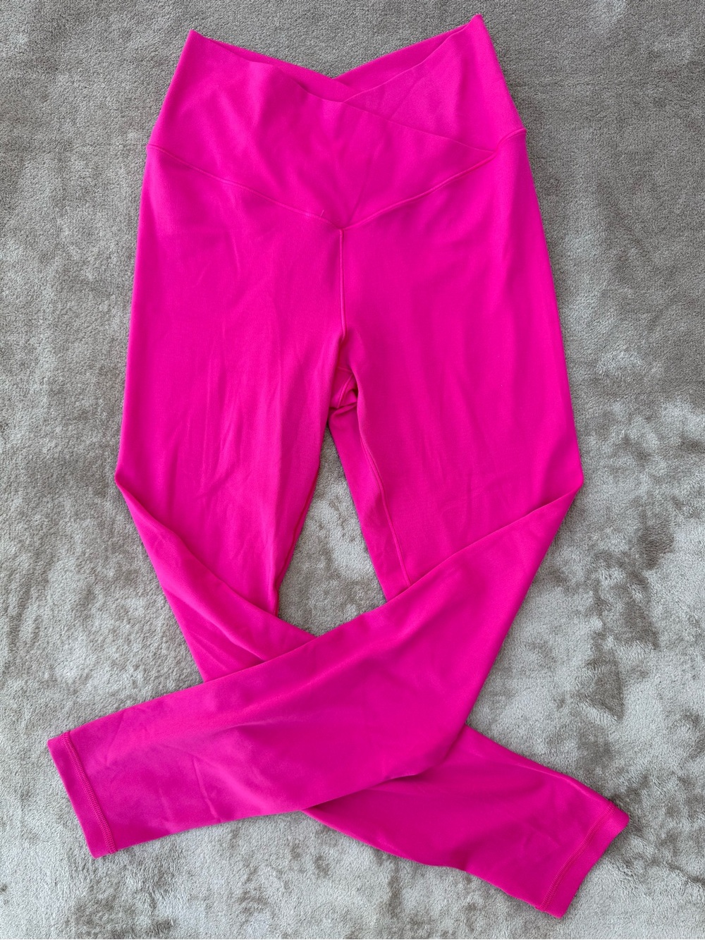 Aerie real me double cross over waist 7/8 leggings